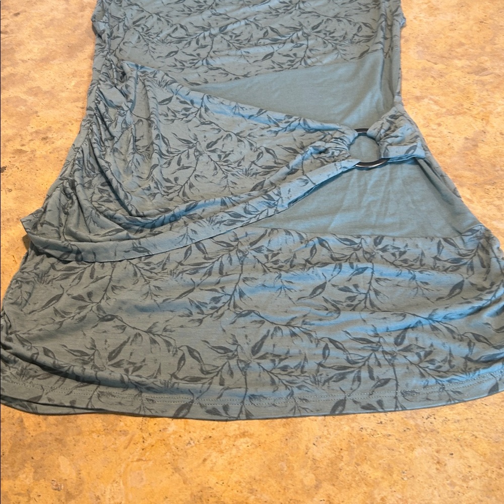 Women’s sage green tunic by Nomad’s Hemp Wear, size Small - Picture 3 of 8